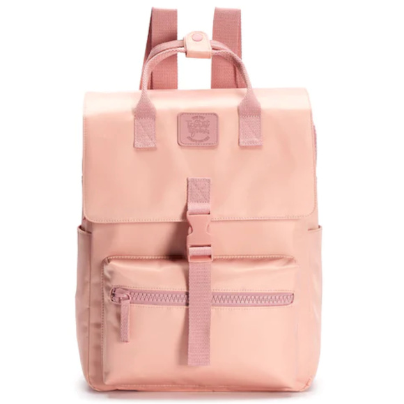 T-Shirt & Jeans Handbags - Blush Large Square Backpack